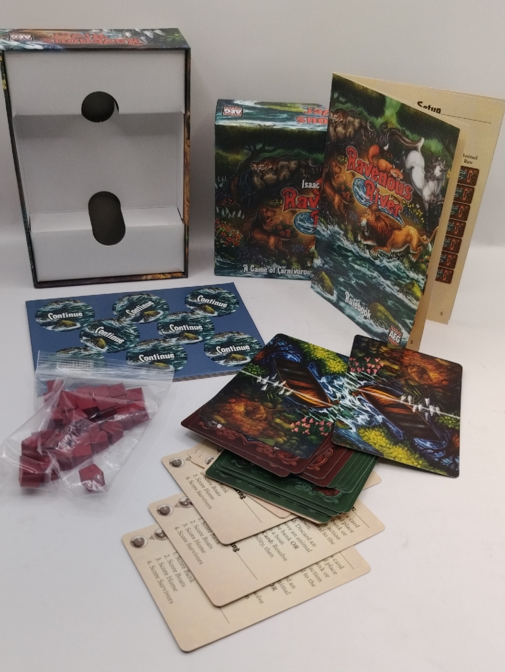 AEG Ravenous River Card Game 2016 Age 14+ Complete - Picture 5 of 16